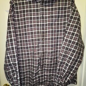 L.L. Bean Plaid Button-Up‎ Shirt
